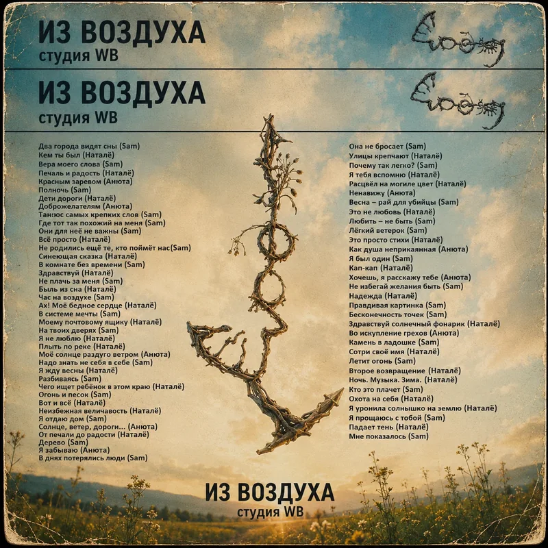 Из воздуха